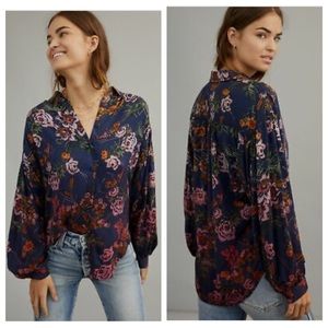 Anthropologie Pilcro Evika Buttondown